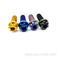 Titanium Internal And External Plum Blossom Flange Bolts